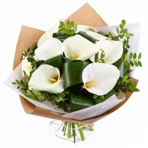 Букет из калл "Нежное превосходство"