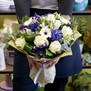 Букет с гиацинтом "Galattea"