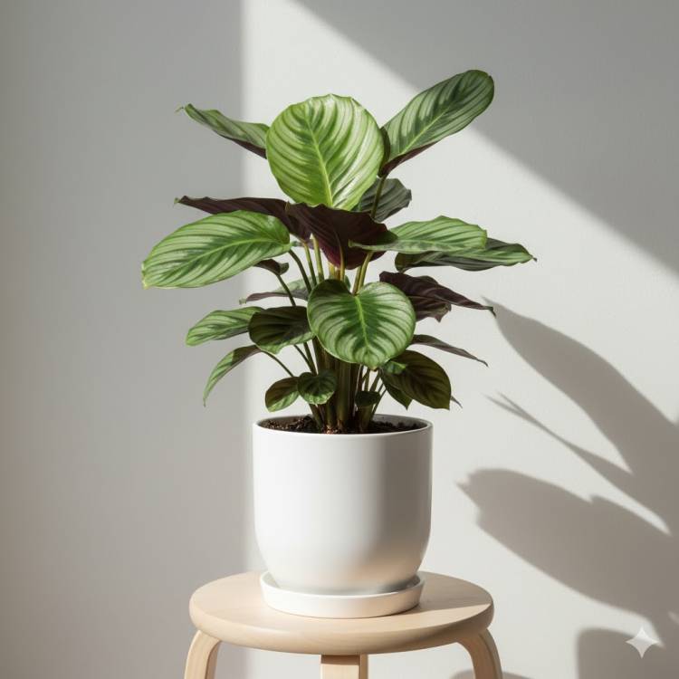 Калатея орбифолия