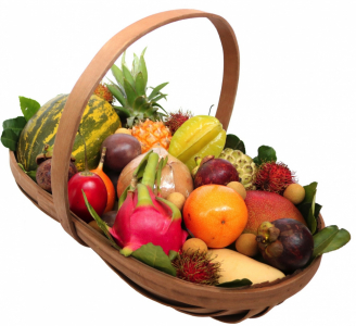 Корзина фруктов "Экзотика"