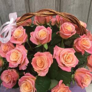 Коралловое чудо в корзине