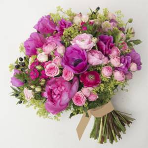 Букет с анемонами "Очарование"