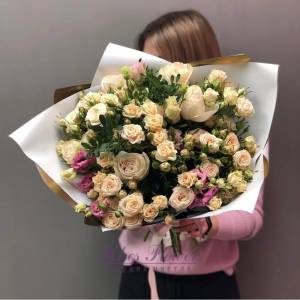 Букет "Кокетливая нежность"