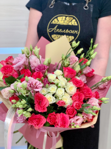 Букет "Розовый фламинго"