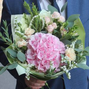 Букет "В сердце любовь"