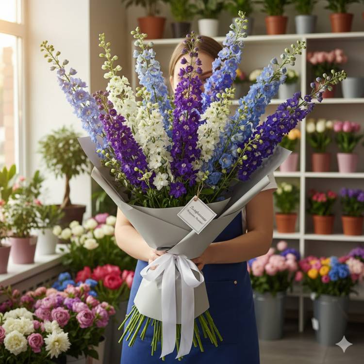 Дельфиниумы "Лазурная Мечта" Дельфиниумы "Лазурная Мечта"