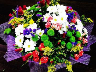 Авторский букет цветов 