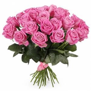 Букет из 31 розовых роз 100 см