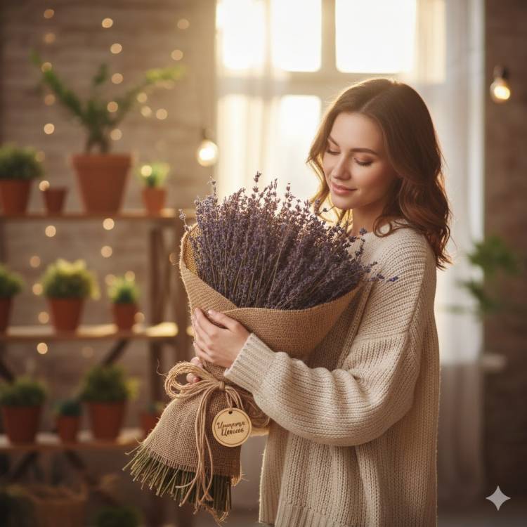 Букет из Лованды Букет из Лованды